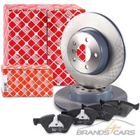 Febi Bremsscheiben Ø330 +BremsbelÄGe Vorne FÜR BMW 5-ER F10 Limo F11 Kombi