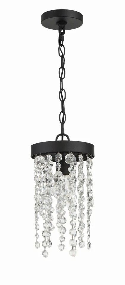 Crystorama Lighting Group WIN-610-CL-MWP Winham 7"W Cristal Mini - Dorado Foto 4 de 4