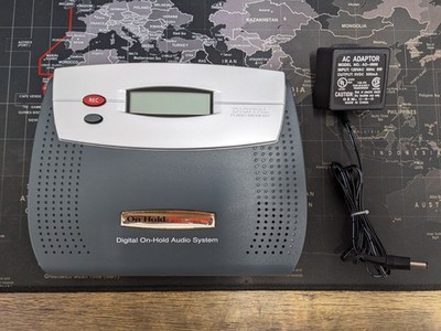 On-Hold Plus 4000 Digital On-Hold Audio System with 3.5 Minute Professional Hold