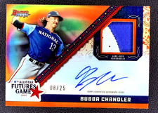 2024 Bowman's Best Orange Refractor - Bubba Chandler - Auto 2 color patch /25