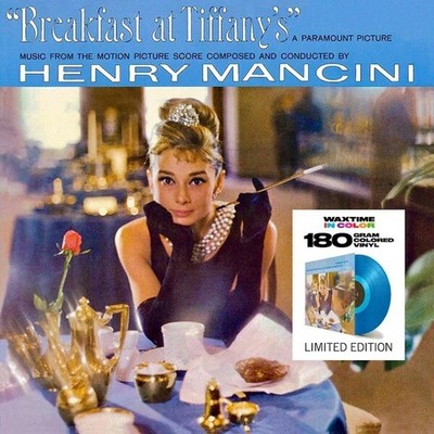 HENRY MANCINI - Breakfast At Tiffany's - LP OST Transparent Blue Vinyl 2019