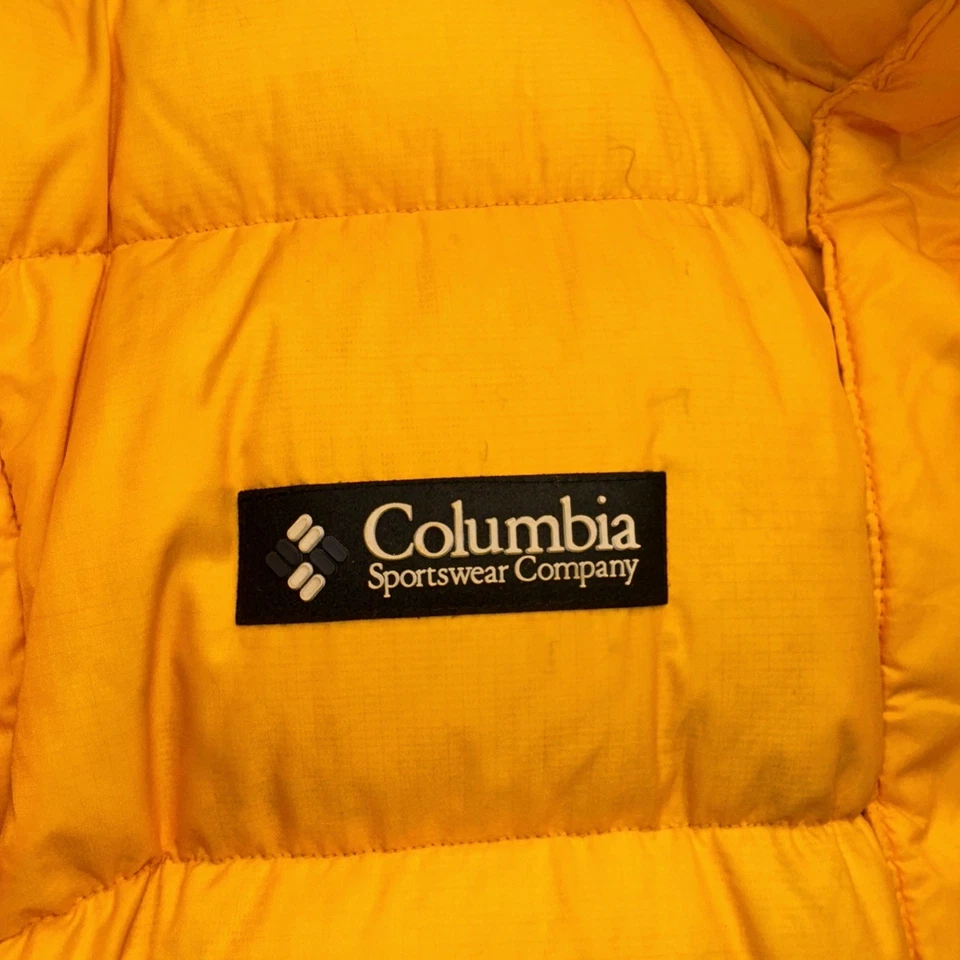 Columbia Ascent Men’s Sz XL Goose Down Coat Puffer Bomber Zip Off Sleeves VNT - Image 4 of 4