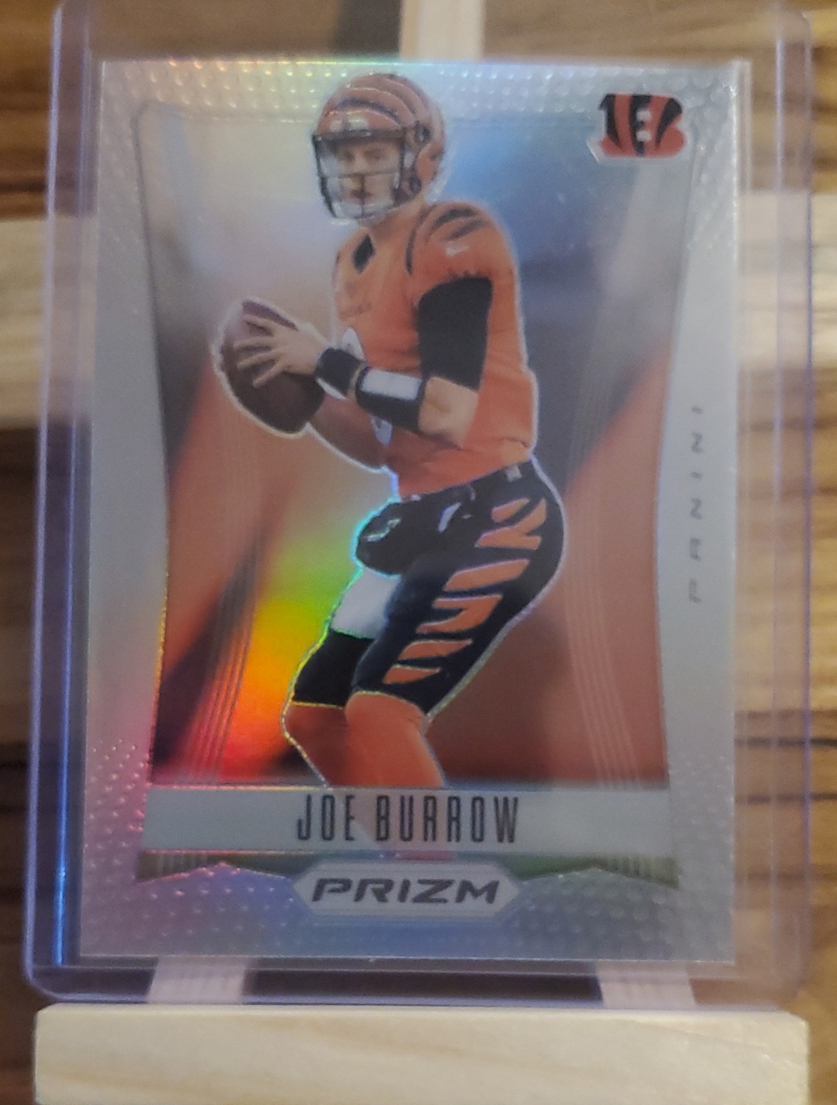 2023 Panini Prizm - Prizm Flashback Joe Burrow #PF-3 Silver Prizm
