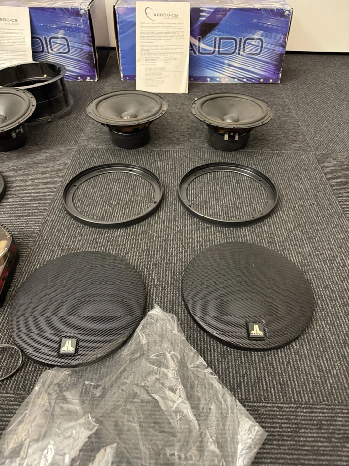 4 x JL-Audio XR 650 CS Auto-Lautsprecher - Anschauen lohnt! - Bild 3 von 4