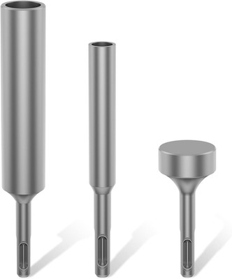 3PCS SDS plus Ground Rod Driver Professional SDS plus Ground Rod Bits Driver Soc