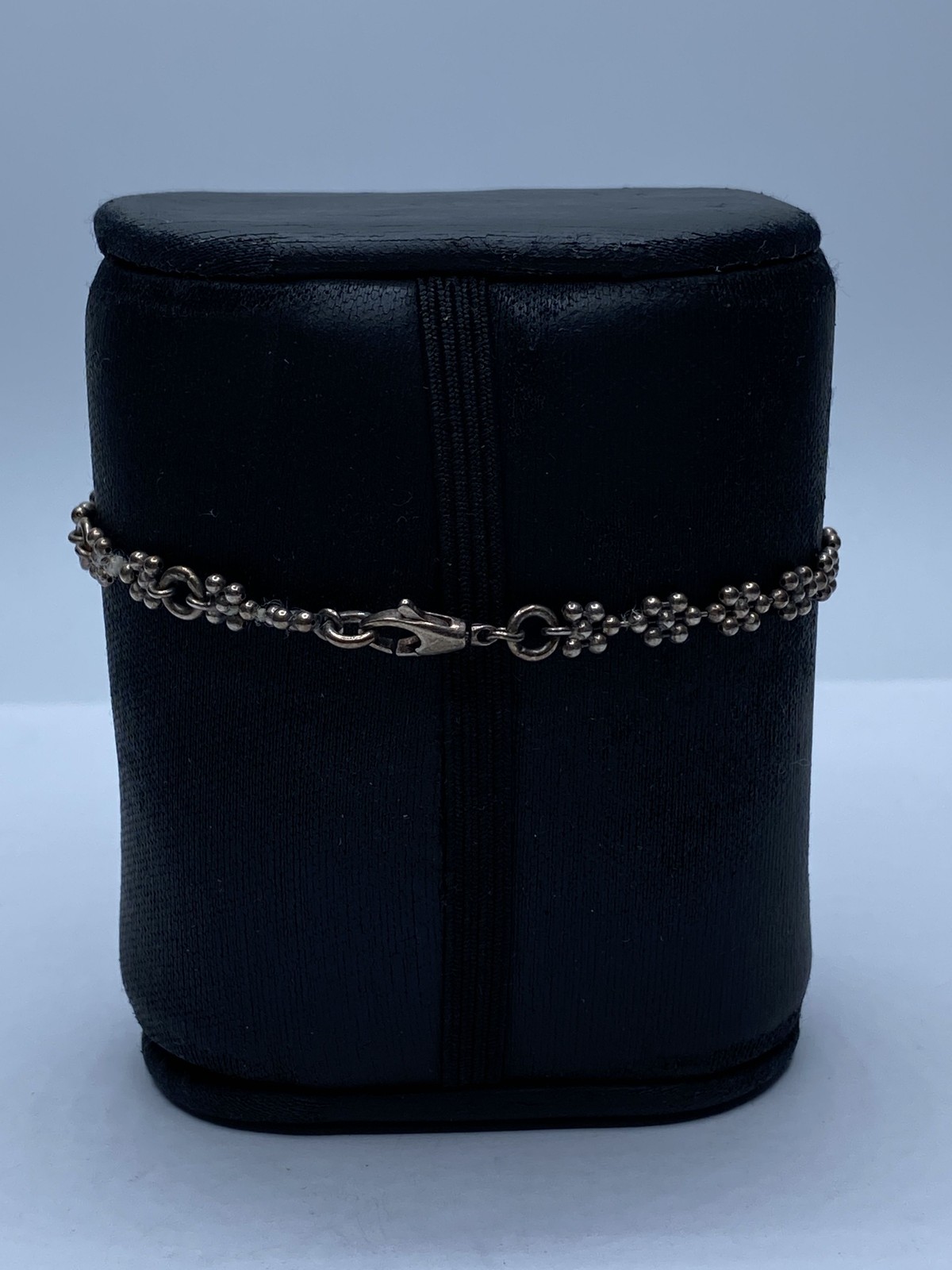 Gucci Sterling Silver Interlocking Flower Bracele… - image 5