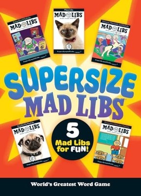 Supersize Mad Libs : Over 100 Stories in One! by Mad Libs (2017, Trade ...