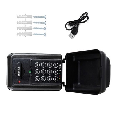 Large Key Lock Box Outside Key Safe Box Wall Mounted Combination Lock Box