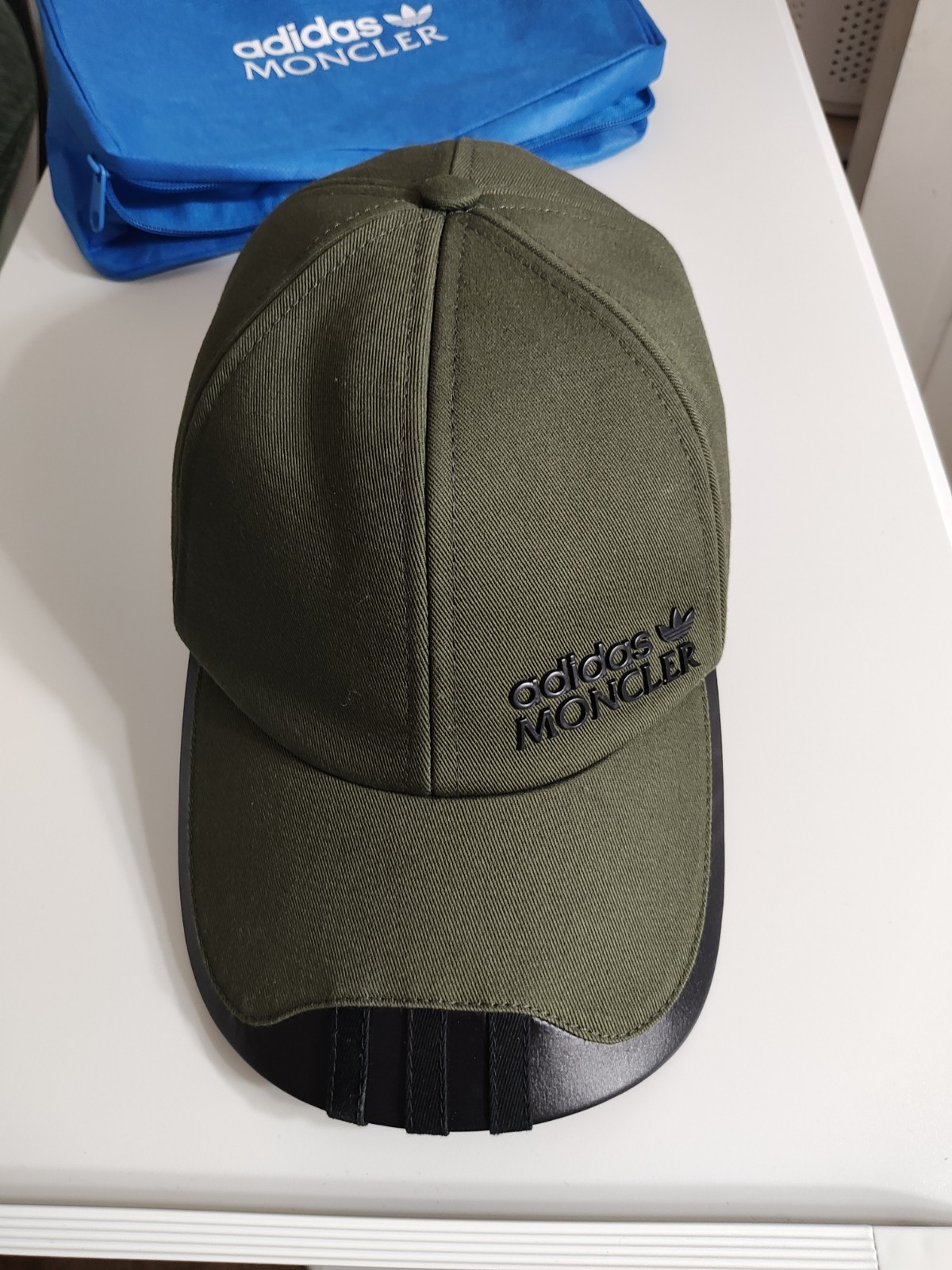 Moncler x Adidas Baseball Cap Made in Italy Premium Collab