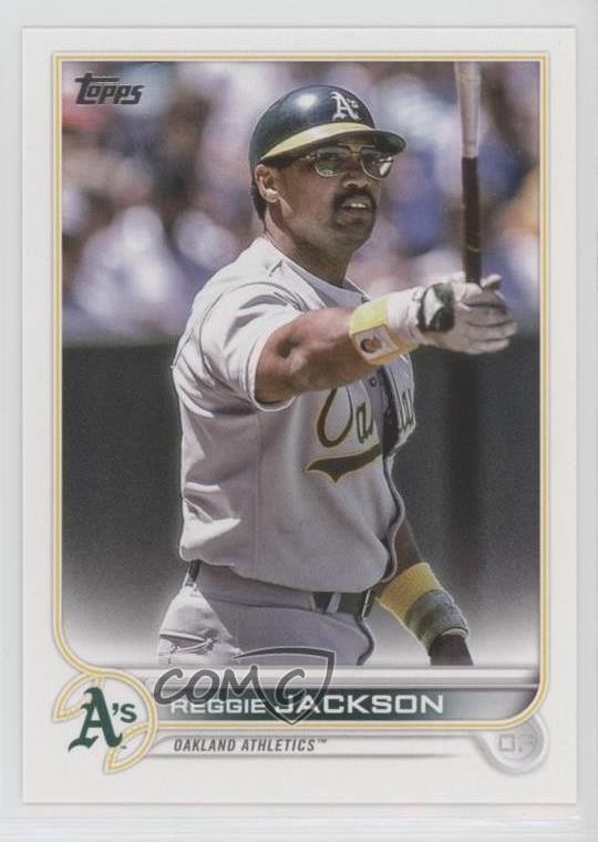 2022 Topps Update Legend Variation SP Reggie Jackson #US9 HOF 3pu