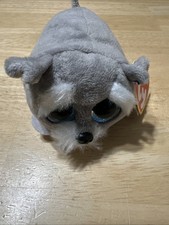 New TY Teeny Tys JACK the Schnauzer Dog 3" Stackable | w/Tags