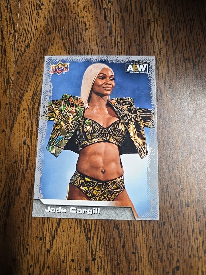 Jade Cargill 2022 Upper Deck AEW All Elite Wrestling #73 Card