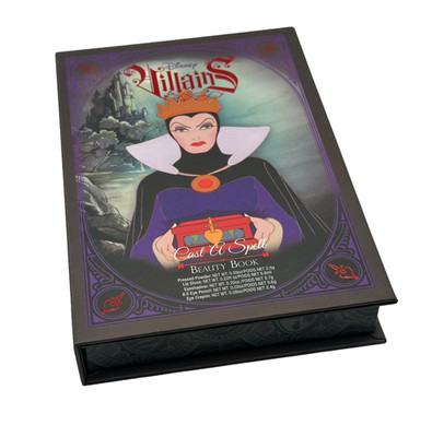 DISNEY VILLAINS  EVIL QUEEN  CAST A SPELL  BEAUTY BOOK - New