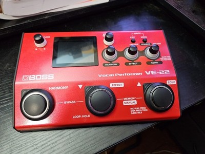Boss VE-22 Vocal Performer Pedal
