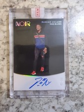 ‼️Damian Lillard‼️直筆サインカード　美品‼️noir‼️ Damian Lillard #MS-DL Prices | 2023 Panini Noir Midnight