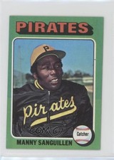 1975 Topps Mini Manny Sanguillen #515 1o0