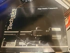 VTG 1970s Technics by Panasonic High Fidelity Components Catalog Japan Turntable