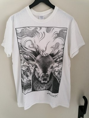 ARCHITECTS 'Hirsch' Shirt - weiß - Größe M