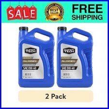 (2 pack) Super Tech Full Synthetic Motor Oil SAE 0W-40 A3/B4, 5 Quart