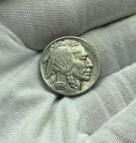 1935 S Buffalo Nickel Very Fine VF J284