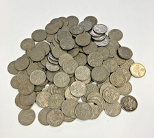 QEII & King George VI Sixpence Coins Assortment 1940 s 50 & 60 s 400g   CN2 P182