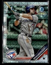 2019 Bowman #BCP-87 Chad Spanberger Chrome Prospects Mojo Refractors card
