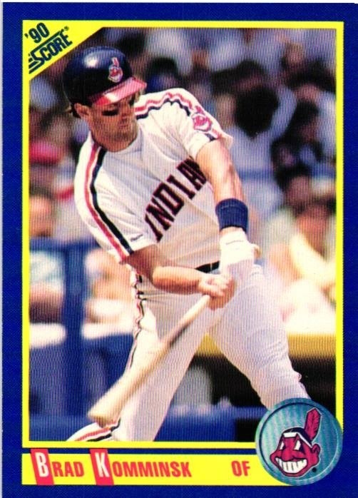 1990 Score - Brad Komminsk #496