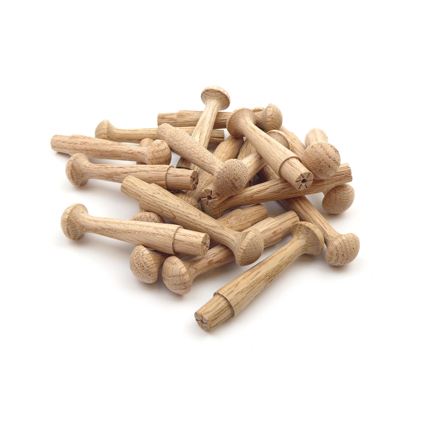 Oakcrafts Grain Oak Shaker Peg 3.5" - 20 - Image 2
