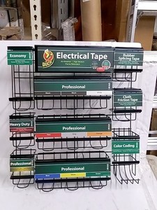 Duck 284094 26 x 23 in. Electrical Tape Planogram Rack