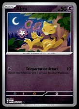 Abra 054/132 Common Mega Evolution Pokemon Reverse Holo Near Mint