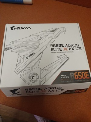 Gigabyte B650E AORUS Elite x AX Ice Mainboard, Sockel AM5, AMD