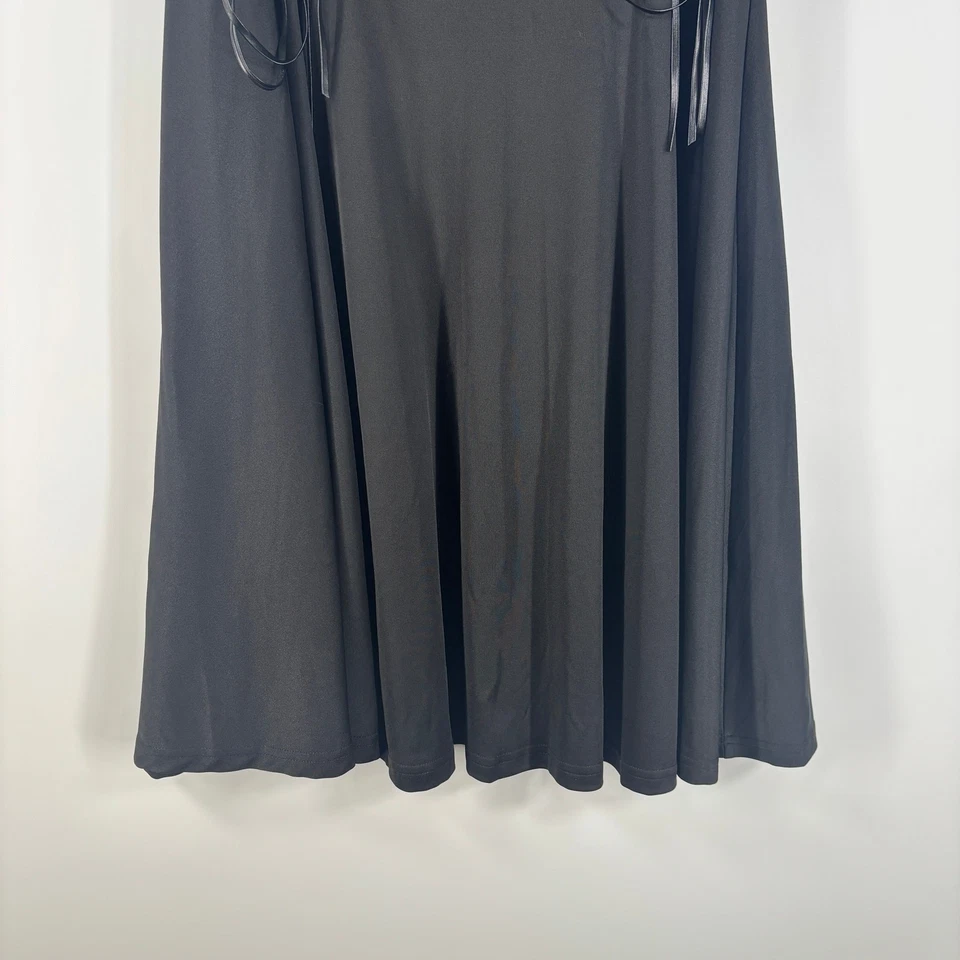 Vestido Escarlata Oscuridad Mujer 2XL Negro Corsé Con Cordones Gótico Punk Renfaire Hebilla Foto 4 de 4