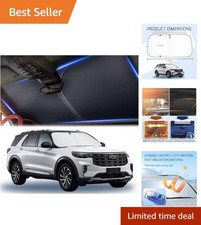 Universal 300t Sunshade For Suvs Cars Trucks - Easy Install 57.08 X 31.5 Universal 300t Sunshade For Suvs Cars Trucks - Easy Install 57.08 X 31.5