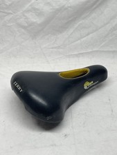 Vintage 90s Terry Liberator Comfort Road Bike Saddle Black made in Italy Selle