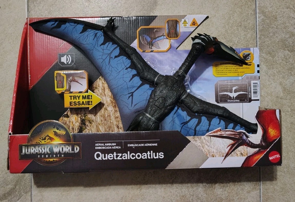 Jurassic World Rebirth Aerial Ambush Dinosaur Action Figure 