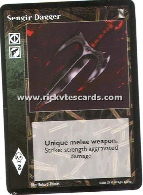Sengir Dagger x1 KoT VTES Jyhad