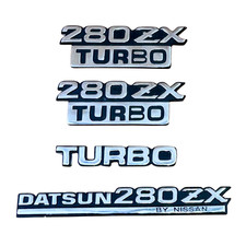 Datsun 280zx By Nissan Rear Fender Badge Emblems