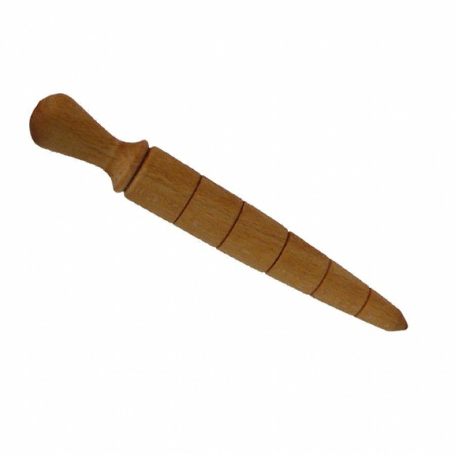 Oiled Beech Wood Plant Dibber 8 Inch for Planting Seedlings and Bulbs