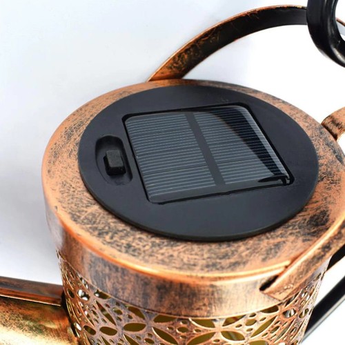Solar Watering Can Stake Light Warm White String LEDs Garden Decoration Outdoor - Picture 7 of 12
