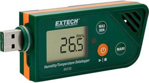 3161807 Extech Extech RHT30 Multi-Datenlogger Messgröße Luftfeuchtigkeit, Temper