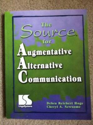 The source for augmentative alternative communication - Paperback - GOOD