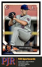2018 Bowman #BP66 Jordan Humphreys New York Mets  Buy 4 - 35% OFF