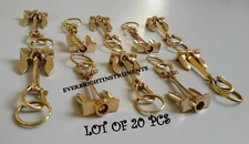 ANCHOR Key Chain Nautical Maritime Wholesale Lot Of 20 Pcs Vintage Brass Marine