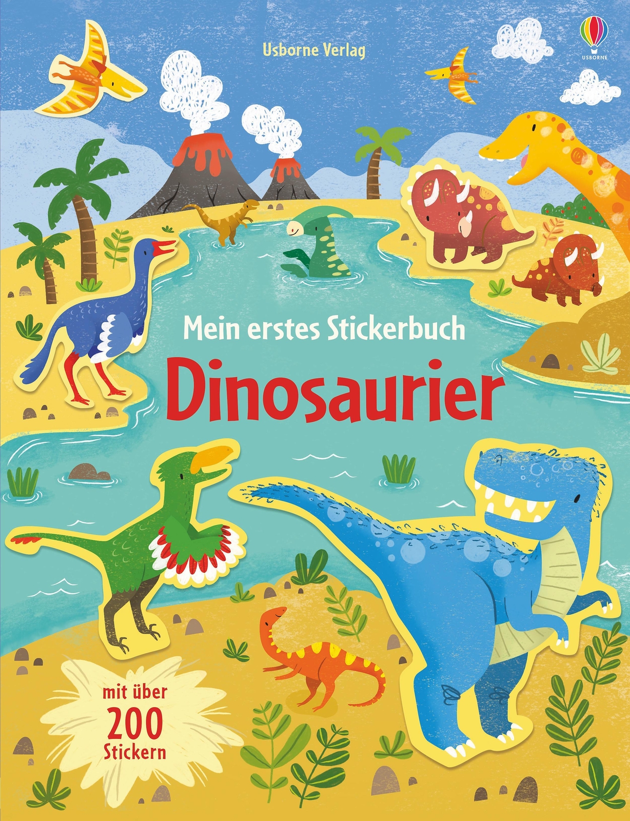 Thumbnail - Mein Erstes Stickrbuch: Dinosaurier | Hannah Watson | Deutsch |