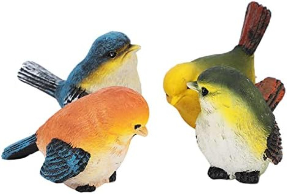 Tbest Statuette Uccellini Ceramica: Piccoli Compagni per il tuo Patio