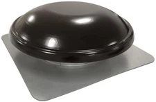 Electric Power Roof Mount Attic Fan 1500 CFM with Humidistat/Thermostat, Black