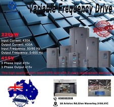 220KW/300HP 430A 415V AC 3 phase variable frequency drive inverter VSD VFD CNC