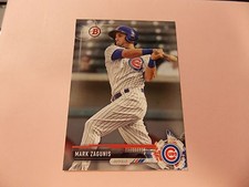 2017 Bowman Rookie Card Mark Zagunis Chicago Cubs IOWA CUBS 