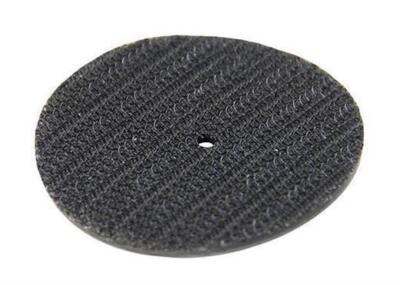 Klett-Teller zum anschrauben schwarz 45mmØ VP=10St, YKD945-10
