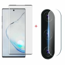 For Samsung Galaxy Note 10 /S10 Fingerprint Glass Screen Protector  Camera Film